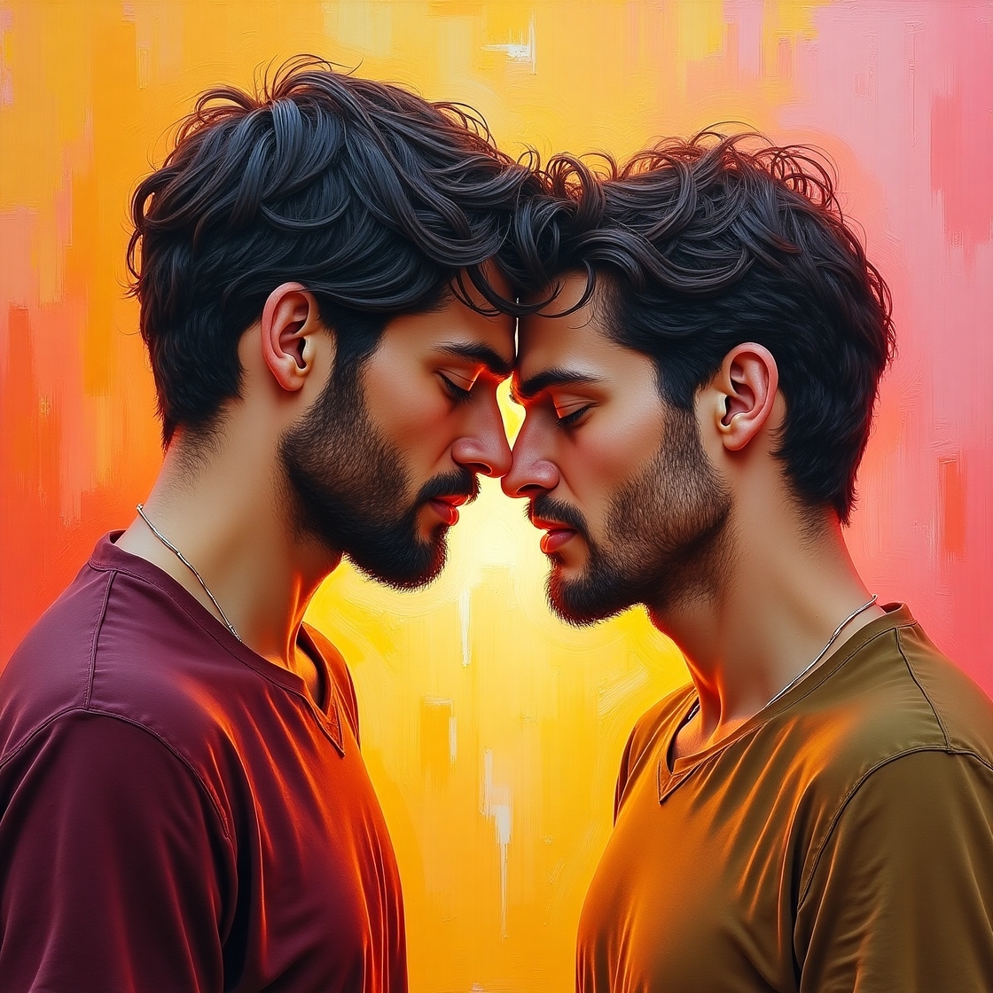 Flux dev a dynamic and expressive bold acrylic painting depict 3