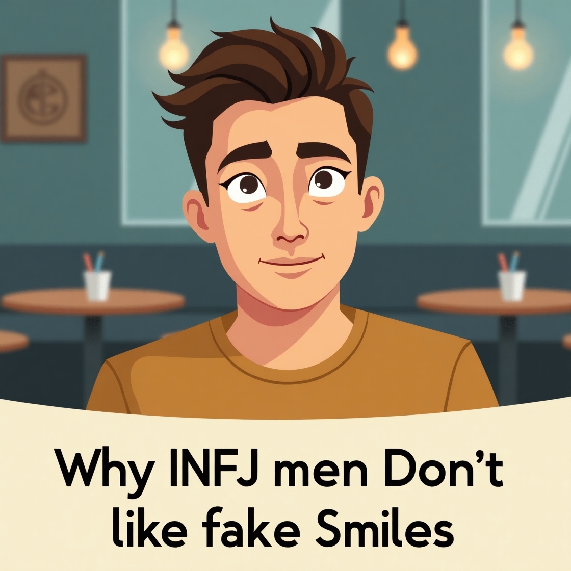 Flux dev a poignant illustration of an infj man with introspec 3