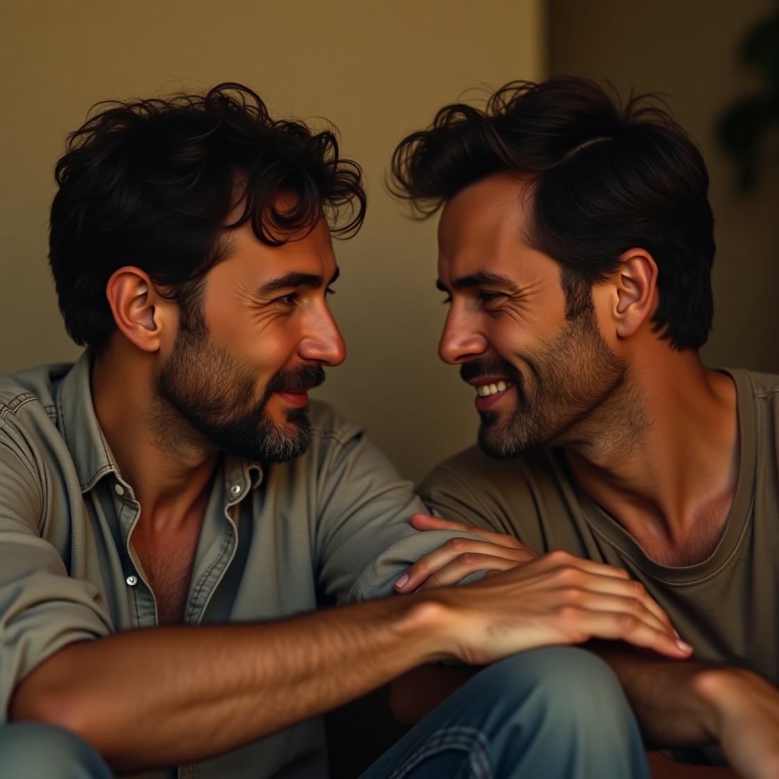 Flux dev two men likely in their midtolate adulthood with intr 3