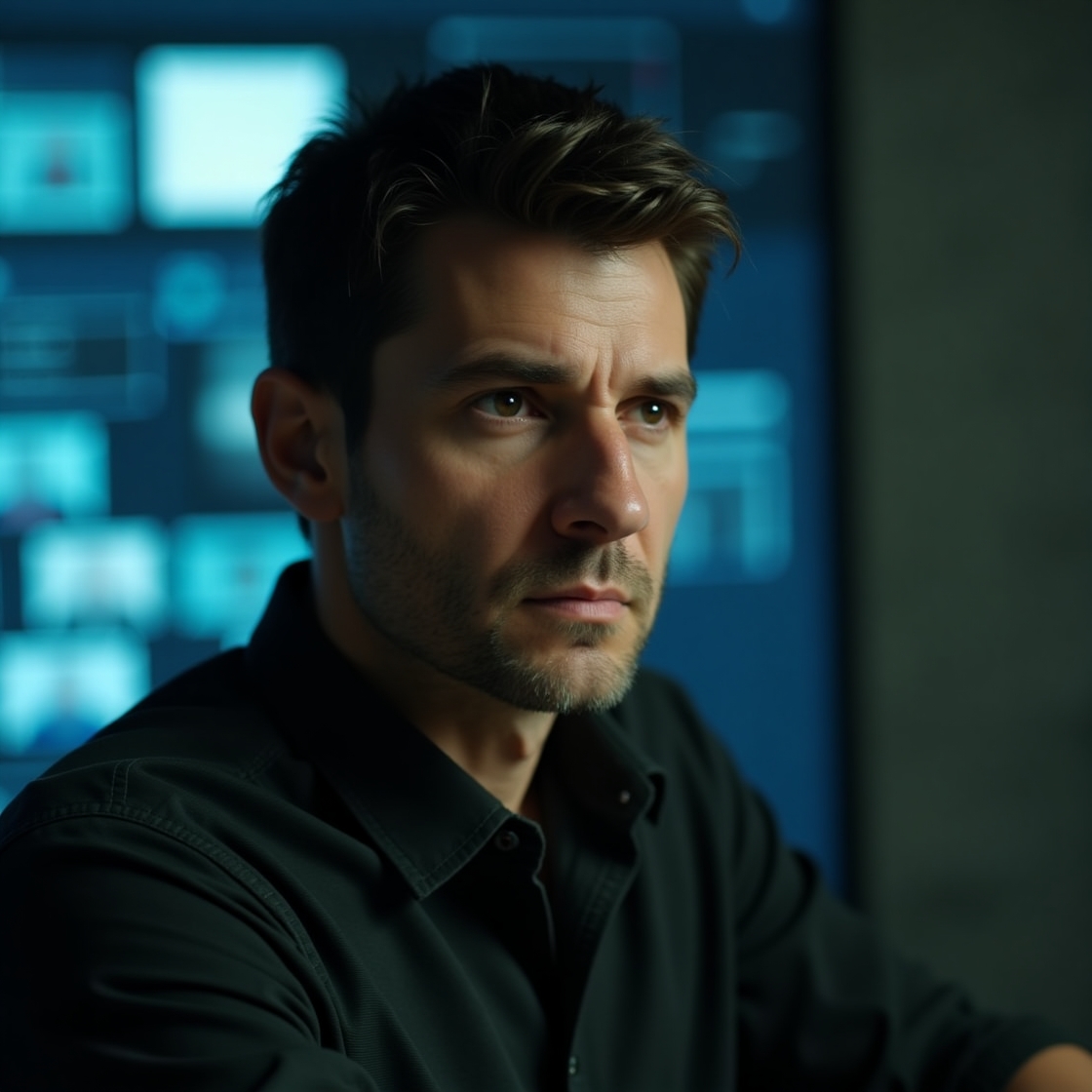 Flux dev prompt cinematic portrait of john krasinski as jack 2