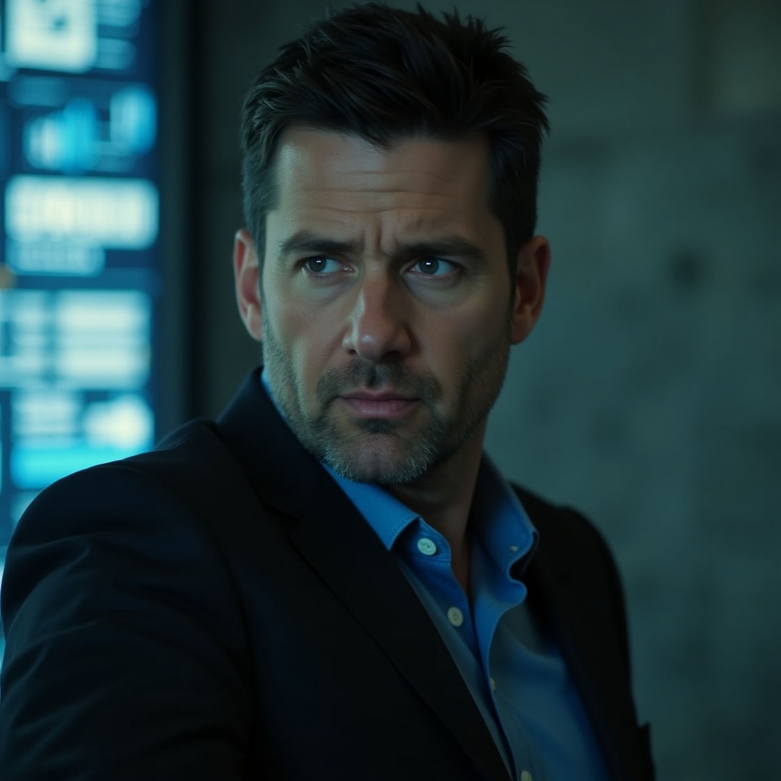 Flux dev prompt cinematic portrait of john krasinski as jack 3